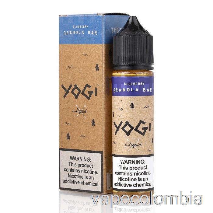 Vape Kit Completo Barra De Granola De Arándanos - Yogi E-liquid - 60ml 3mg